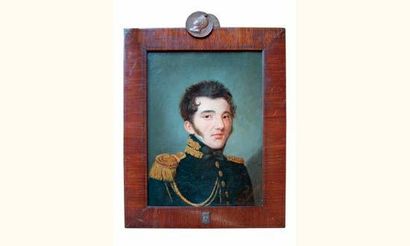 null École FRANÇAISE du XIXe siècle (*)		

Portrait du Duc de Berry

Huile sur toile...
