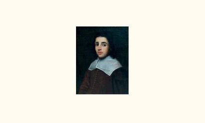 null École ESPAGNOLE vers 1650
Portrait de jeune homme
Panneau de chêne, une planche,...