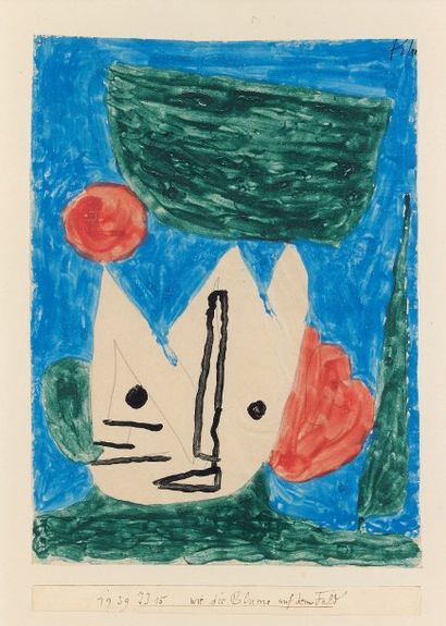 Paul Klee (1879-1940) D'une collection particulière
Uit een privé-collectie
 Wie...