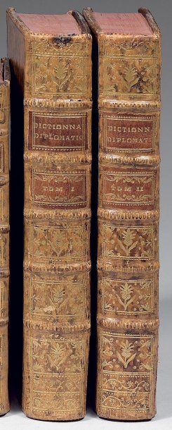 VAINES, Dom de Dictionnaire raisonné de diplomatique Paris; Lacombe, 1774 2 volumes...