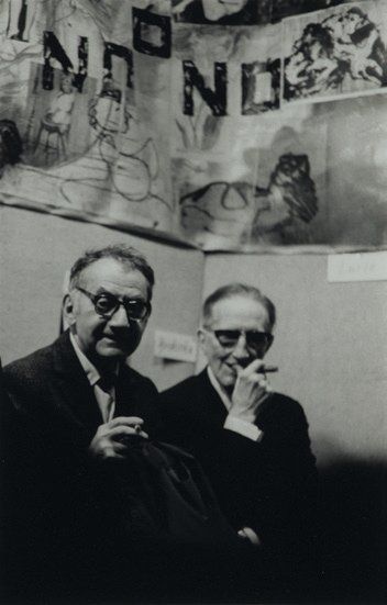Pablo Volta I and Marcel, a dual portrait of thirty years, 1968 Man Ray et Marcel...
