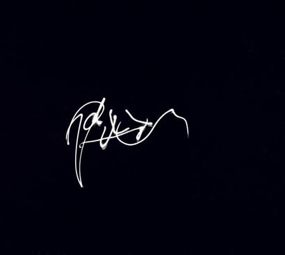 Gjon Mili Picasso's Signature, 1949 Vintage Signé, titré et daté au crayon au verso...