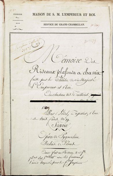 [ISABEY (Jean Baptiste) (1767-1855) et REMUSAT (Comte de)]