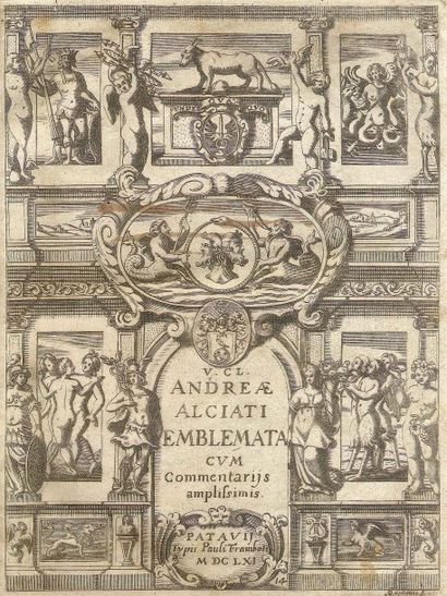 ALCIAT (André) Emblemata cum commentariis Claudii Minois I.C. Francisci sanctii brocensis...