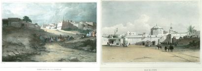 Emile LESSORE (1805-1876) William WYLD (1806-1889) Bab-El-Oued (Pl n° 6 du premier...