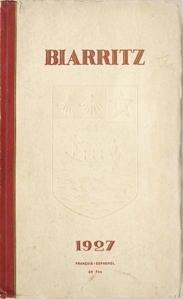 OMNISPORTS [Livre]. Biarritz. 1927. Bel album de luxe publié sous le patronage des...