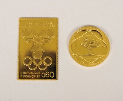JEUX OLYMPIQUES Souvenirs Olympiques commémoratifs des Jeux Olympiques d'Hiver de...