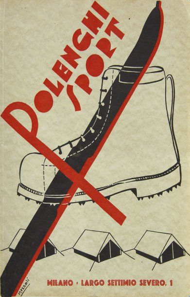OMNISPORTS Catalogue Polenghi Sport. Milano. 1939. Illustré Catalogue de matériel...