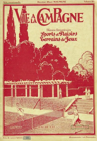 OMNISPORTS Numéro spécial de la Revue "Vie à la campagne" d'avril 1933 entièrement...