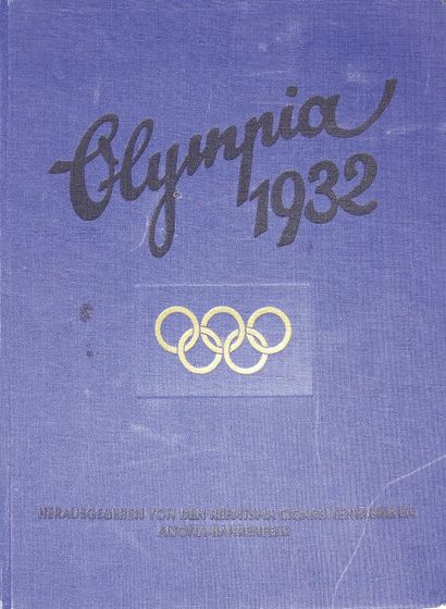 JEUX OLYMPIQUES Die Olympischen Spiele in los Angeles. 1932, Edition allemande du...