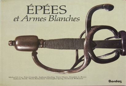 ESCRIME Epées et Armes Blanches. Paris, Bordas, 1990, in-4, relié plein cartonnage...