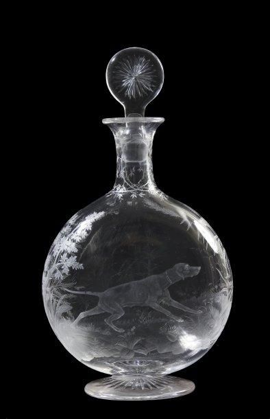 null Carafe avec son bouchon Angleterre, vers 1860 (peut-être Stevens and William...