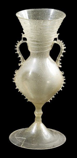 null Grand vase ambré Espagne, Castille Recuenco, fin du XVIIe siècle. Grand vase...
