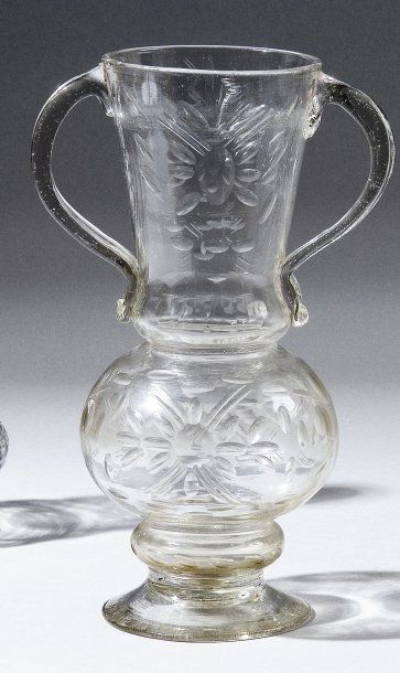 null Vase urne Espagne, Manufacture Royale de La Granja, seconde moitié du XVIIIe...
