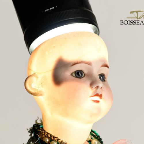 Null S.F.B.J. Puppe Kopf aus gegossenem Biskuit mit vertiefter Markierung SFBJ 6&hellip;