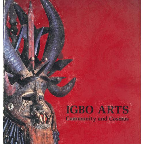 Igbo Mask Nigeria 
Leather and vegetal fibers 37 cm 
Provenance: 
Helen and Mace&hellip;