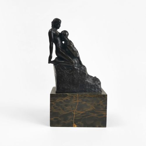 Null D'après Auguste Rodin (1840-1917)

L'éternelle idole, bronze, H 17 cm