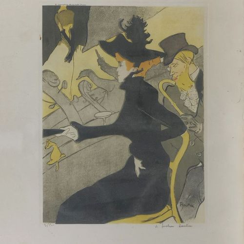 Null D'après Henri de Toulouse-Lautrec (1864-1901)

Le divan japonais, gravure, &hellip;