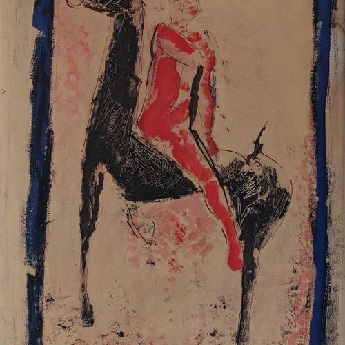Null D'après Marino Marini (1901-1980)

Roter Reiter, estampe, 68x47 cm