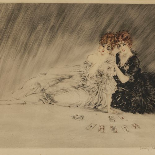 Null Louis Icart (1888-1950)

Les joueuses de cartes, eau-forte, numérotée 88/10&hellip;