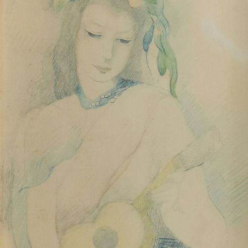 Null Marie Laurencin (1883-1956)

Jeune fille à la guitare, lithographie réhauss&hellip;