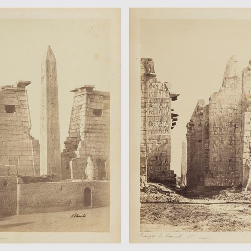 Null Antonio Beato (1825-1903)

Temple de Karnak et temple de Luxor, photographi&hellip;