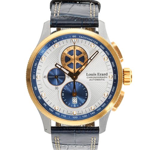 Null Louis Erard, montre chronographe ronde automatique

Cadran argenté "clous d&hellip;