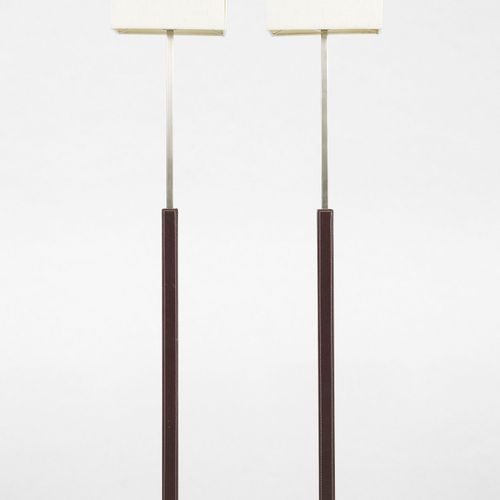 Null Paire de liseuses, Lumimart, Suisse

Métal et cuir marron, H 133 cm