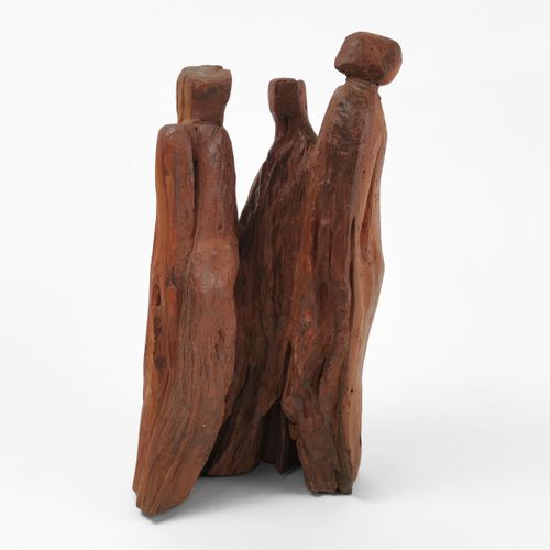 Null Ecole contemporaine, artiste non identifié

Trois personnages, bois sculpté&hellip;