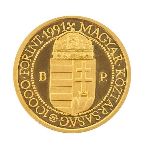 Null Pièce hongroise de 10 000 forints datée 1991

Créée en l'honneur de la visi&hellip;