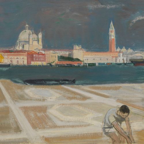 Null Adrian Holy (1898-1979)

Vue de Venise, technique mixte sur panneau, 36x57 &hellip;