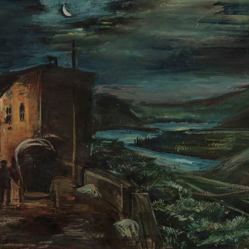 Null Martin Lauterburg (1891-1960)

Scène au clair de lune, huile sur toile, 41x&hellip;