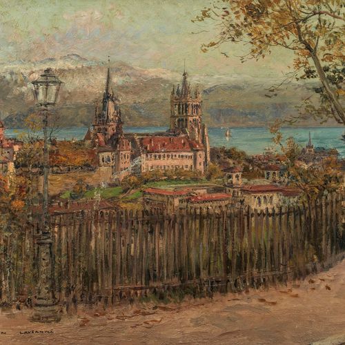 Null George Stein (1870-1955)

Vue de Lausanne, huile sur toile, signée et situé&hellip;