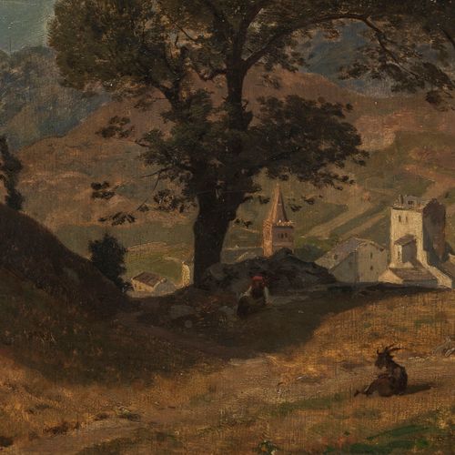 Null Etienne Duval (1824-1914)

Vue de montagne près de Sion, huile sur carton, &hellip;