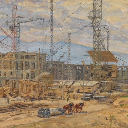 Null Lorand Zubriczky (1869-1940)

Travaux de construction du palais de la Socié&hellip;
