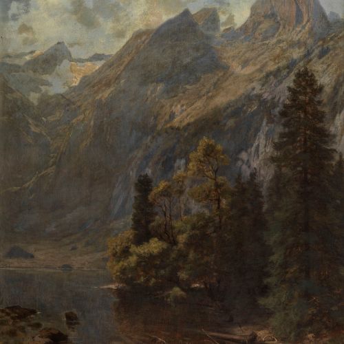 Null Jakob Geisser (1824-1894)

Vallée de montagne, huile sur toile, signée, 62x&hellip;