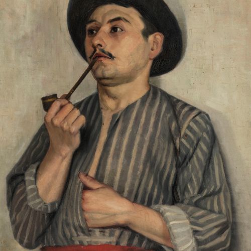 Null Léon Gaud (1844-1908)

Homme à la pipe, huile sur toile, 57x46 cm