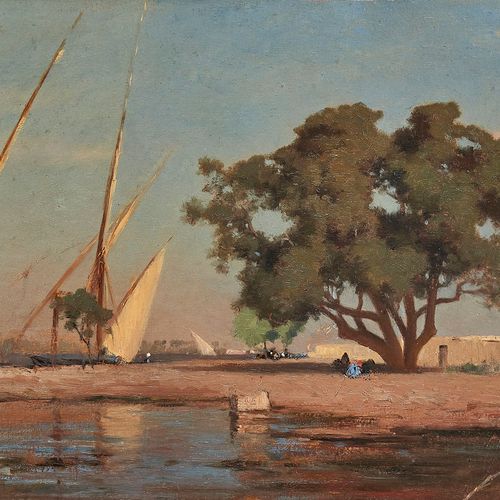 Null Auguste Veillon (1834-1890)

Vue d'Egypte, huile sur carton, 26x42 cm