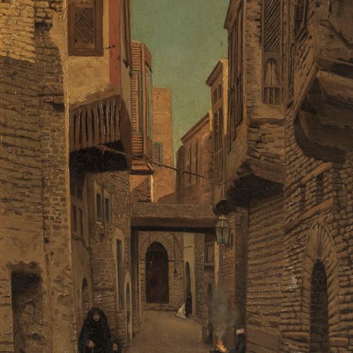 Null Ecole orientaliste du XIXe s

Ruelle du Caire animée, huile sur toile, 48x3&hellip;