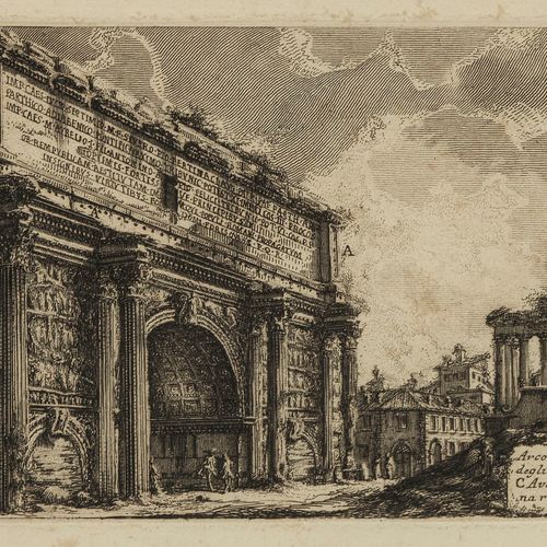 Null Giovanni Battista Piranesi (1720-1778)

Arc de Septime Sévère à Rome, Figur&hellip;