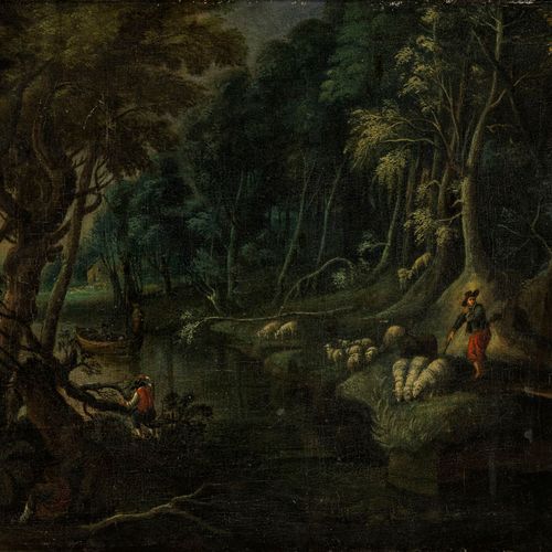 Null D'après Martin Ryckaert (1587-1631)

Paysage animé, huile sur toile, 35x52 &hellip;