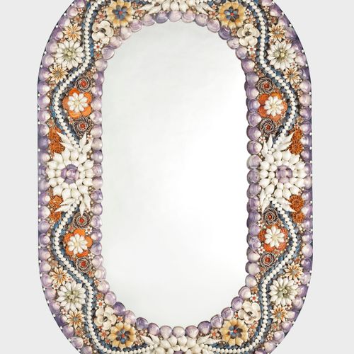 Null Grand miroir, France ou Italie, XXe s

Cadre à décor de coquillages, 165x10&hellip;