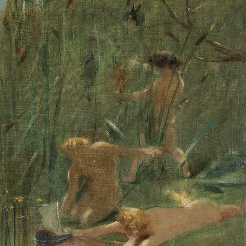 Null *Helena Schjerfbeck (1862-1946)

Jeunes gens nus jouant dans les roseaux, h&hellip;