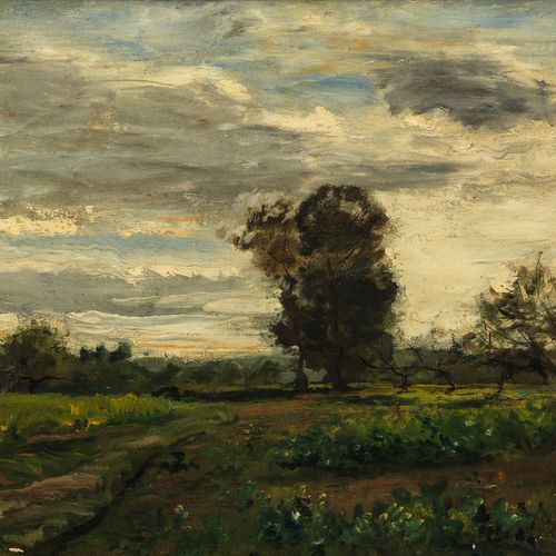 Null Karl Daubigny (1846-1886)

Paysage de campagne, huile sur toile, 53x100 cm