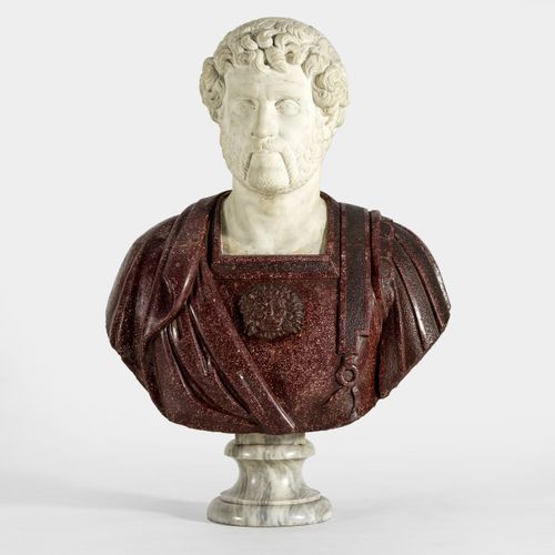 Null Paire de bustes d'après l'Antique

Portraits présumés d'Antonin le Pieux et&hellip;