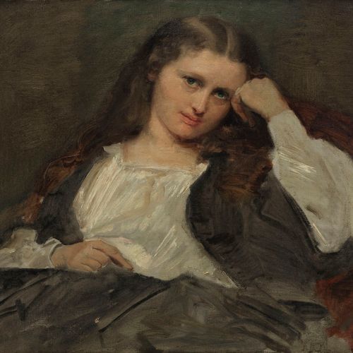 Null Paul Baudry (1828-1886)

Portrait de jeune fille, huile sur toile, monogram&hellip;