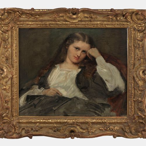 Null Paul Baudry (1828-1886)

Portrait de jeune fille, huile sur toile, monogram&hellip;