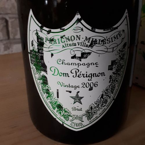 Null 1 B DOM PERIGNON by Michael Riedel, Boite origine (*) Champagne 2006
