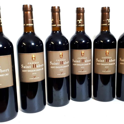 Null 6 B CHÂTEAU St HUBERT (1etla) St Emilion 1er GC 2010