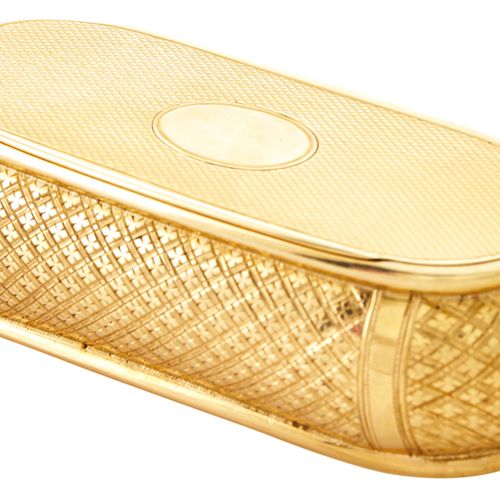 Continental Gold Snuff Box Caja de rapé de oro continental Indistintamente marca&hellip;